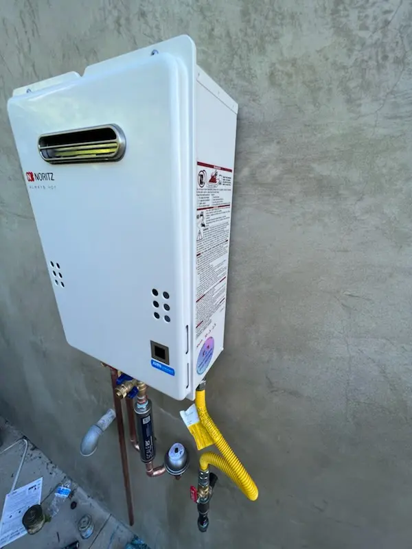 Tankless water heater installation for Sunnyvale homes